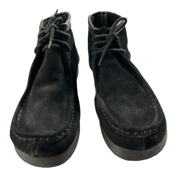 Hunkers Wallabees Style Black Suede Shoes. Size 11 Made in Spain main image 8